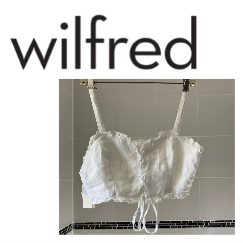 WILRED Crop Tie Top